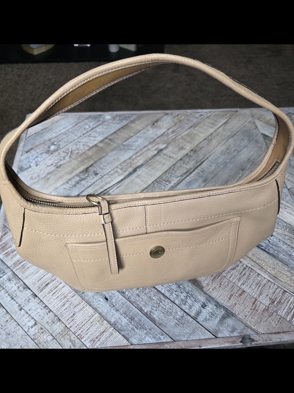 Coach Vintage Authentic Leather Purse With Wallet.